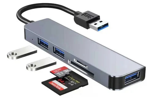 Adaptador 8 en 1 Tipo USB/C
