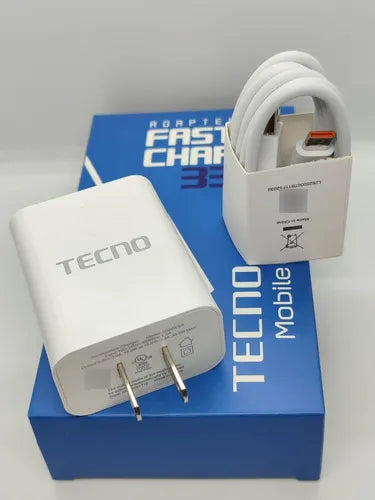 Cargador Tecno 33W USB-C